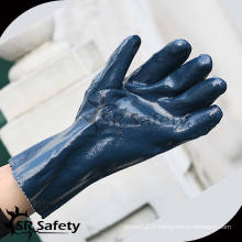 SRSAFETY Gant de nitrile noir plus long protection des gants / sécurité noire Gants de nitrile